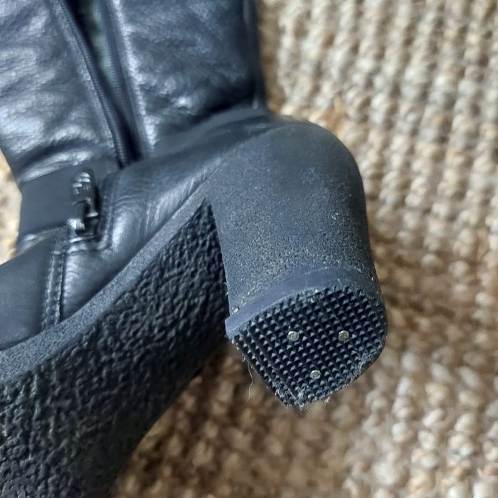 Buty kozaki skóra 38 But S