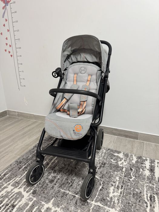 Дитяча прогулянковп коляска Cybex Eesy S Plus 2 Lava Grey