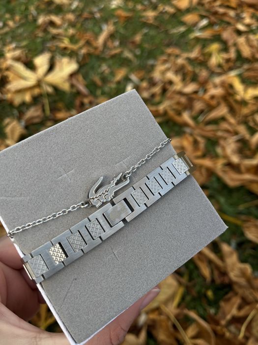 Браслети чоловічі Lacoste Браслет Лакоста Жіночий браслет Lacoste