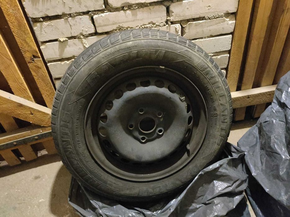 4x felgi stalowe 15 cali (5x112) + stare opony letnie