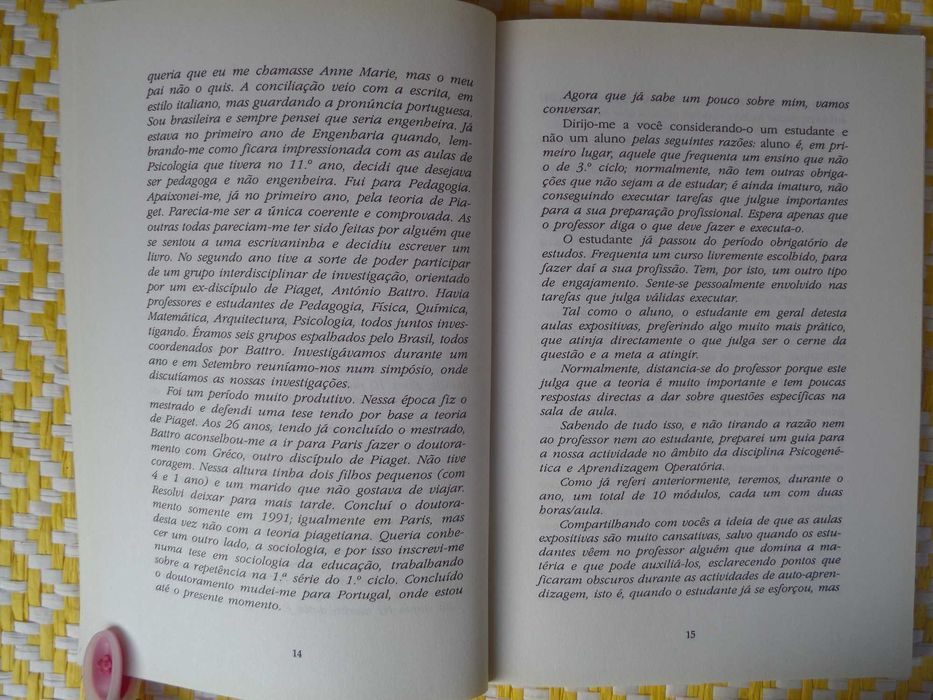Psicogenética e aprendizagem operatória
de Annamaria Rangel
