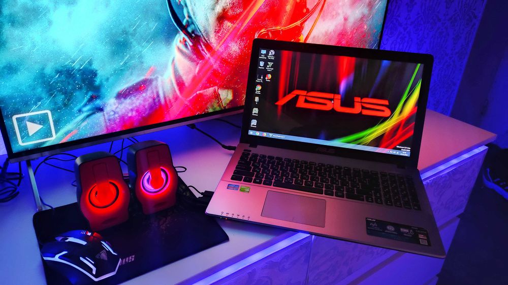 Игровой Asus 15 в отличном состоянии
