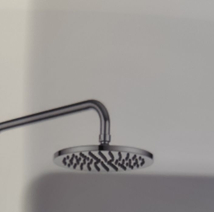 Chuveiro tecto Slim(extra fino) 25 cm latão cromado