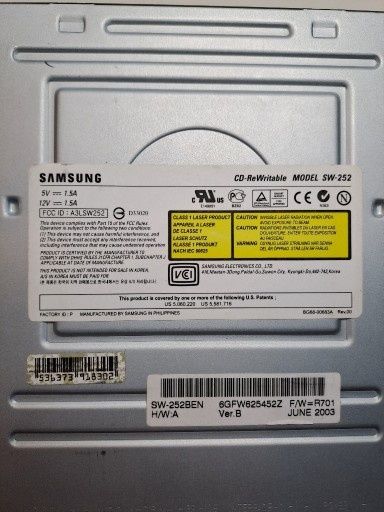Nagrywarka CD-RW Samsung SW-252