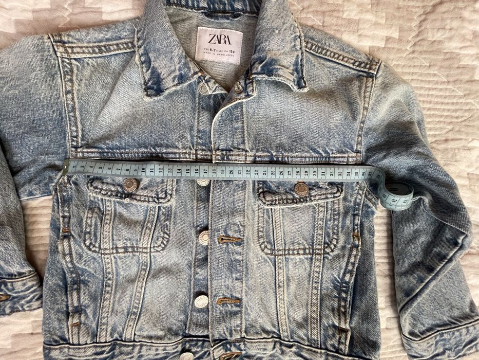 Дитяча джинсова куртка Zara,6-7 років(120 ріст)