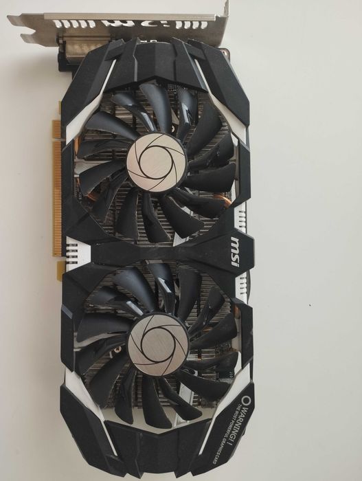 Karta graficzna MSI GeForce GTX 1060 3GT OC