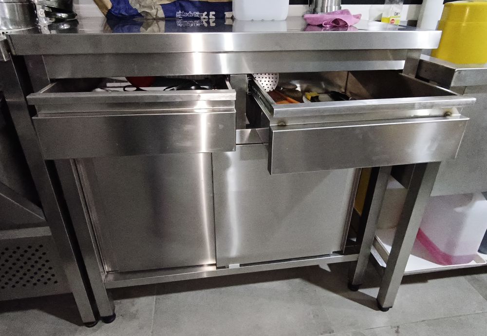 Bancada Inox - 1000mm