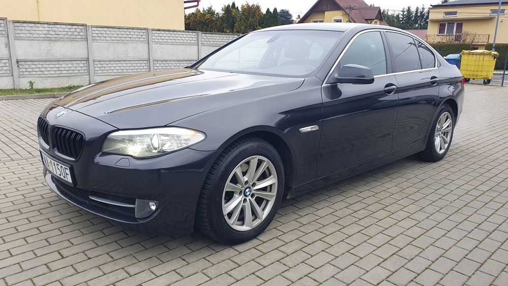 BMW Seria 5 BMW F10 520i 2011r 184KM Stan BDB Zarejestrowana Bezwypadkowa