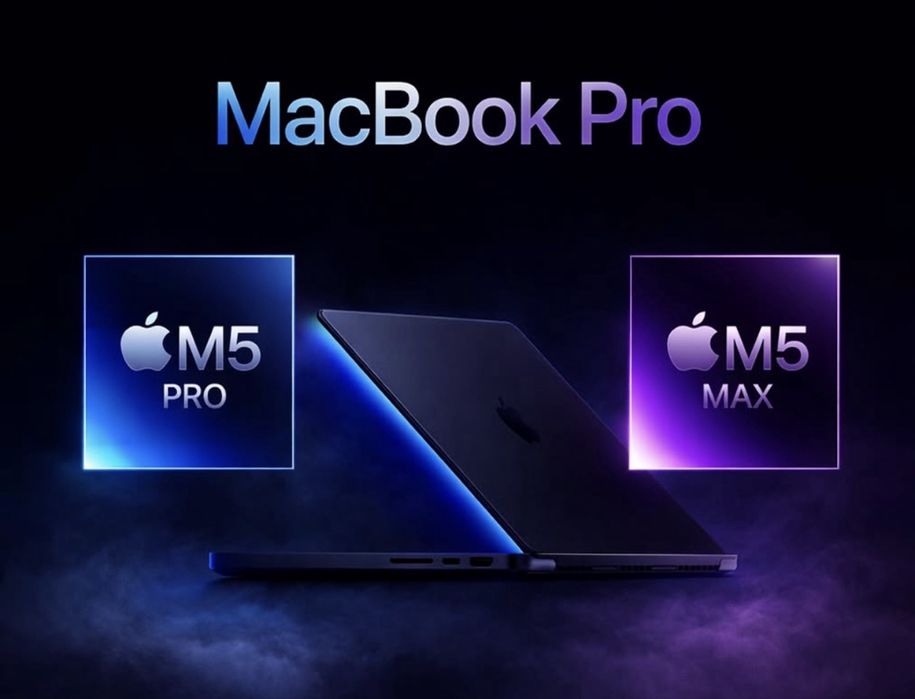 MacBook Pro 14″ M5 MAX 64GB/2TB | 128GB/2TB-8TB