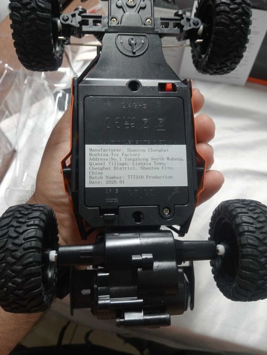 Carro Comando RC 1:16 Sulu Rc Buggy Laranja (Novo/Caixa) – 20km/h