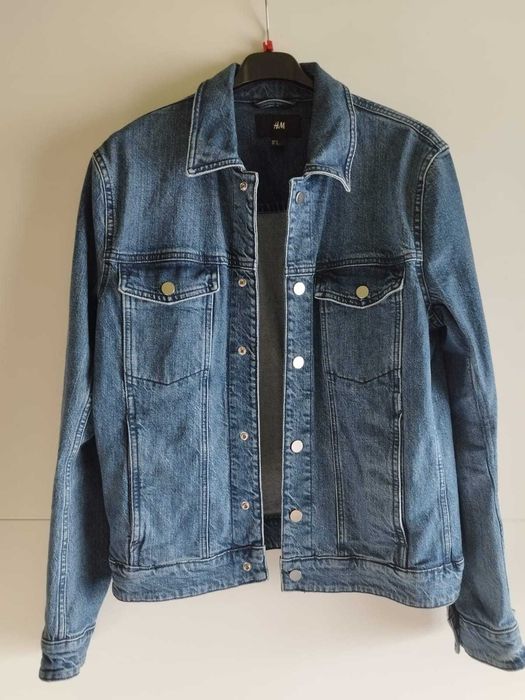 Kurtka jeansowa niebieska