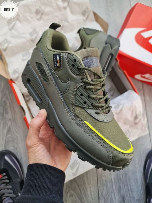 Кросівки осінні Nike Air Max 90 Surplus Cordura Khaki premium | Кроссовки Найк чоловічі