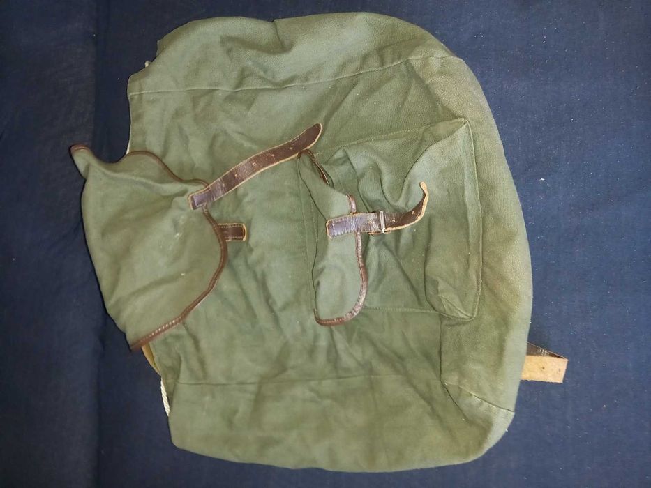 Plecak turystyczny radziecki materiałowy produkcja byłego ZSRR.