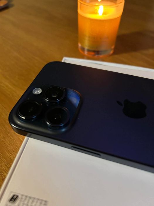 Iphone 15 pro max 256GB Blue titanium