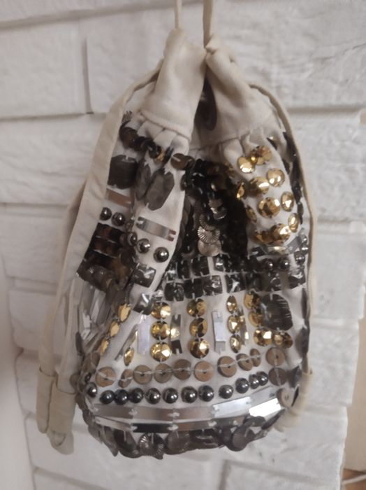 Torebka worek cekiny