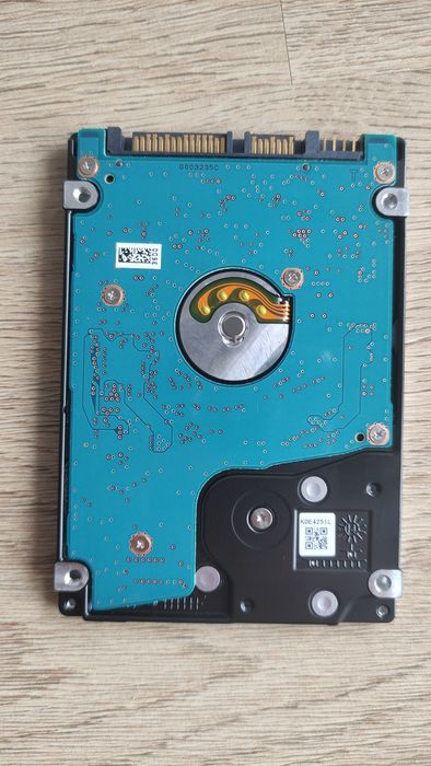 Disco HDD 2.5" de 500GB SATA Toshiba usado