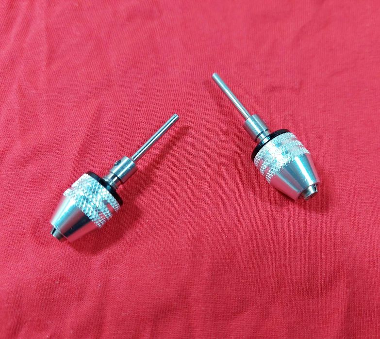 Патрончик Адаптер - насадка для сверл и оснастки до гравера 0.3-3.4 мм