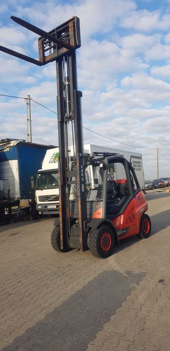 Linde H40T EVO wózek widłowy H45 , H50 , pozycjoner wideł KAUP