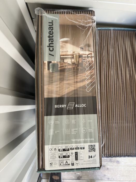 Panele laminat jodełka Berry Alloc Java Natural - 10,2 m² - NOWA