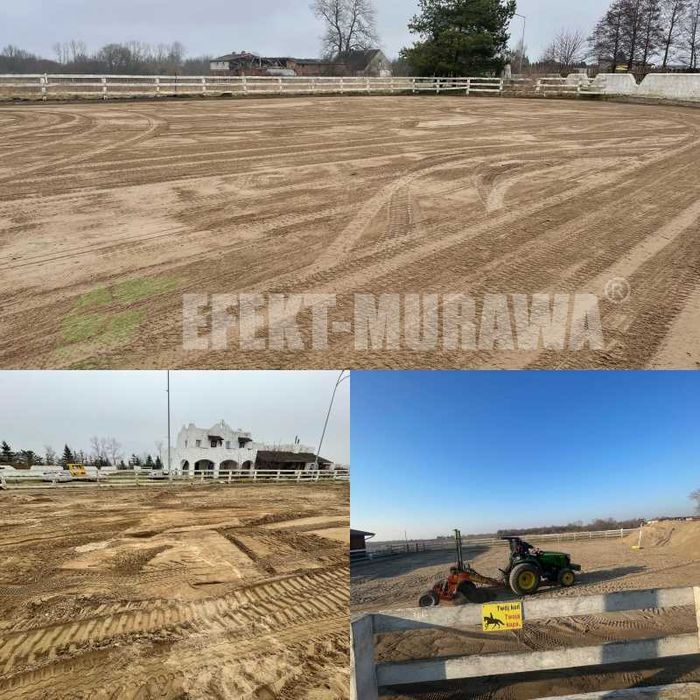 równanie laserowe niwelacja mikroniwelacja równiarka laserowa boiska