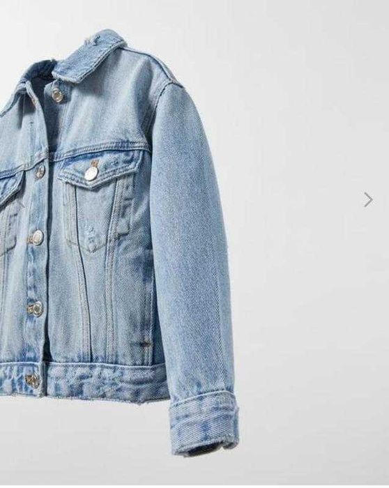 Джинсова курточка стан нової zara