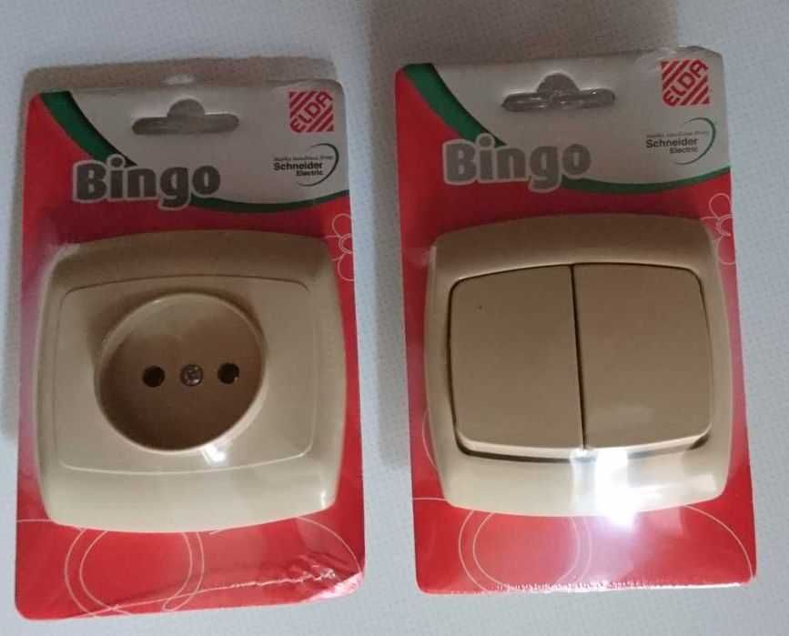 Gniazdo elektryczne + włącznik światła