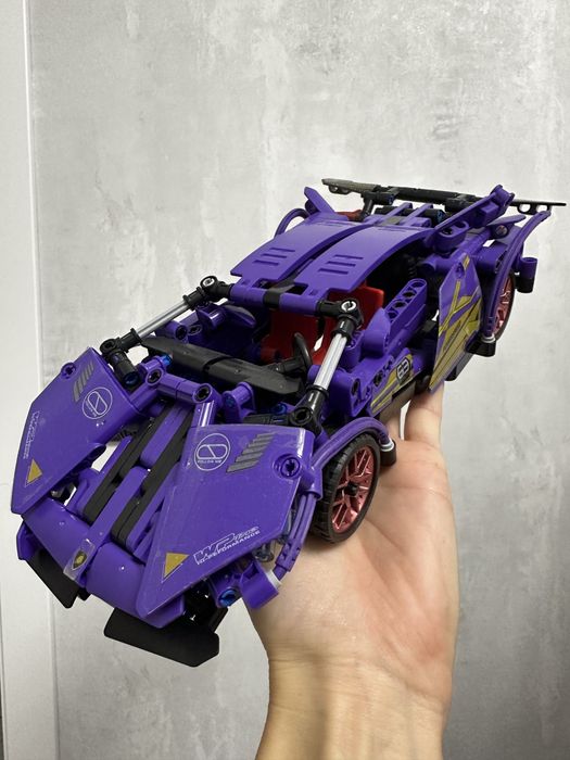 Конструктор машинка спортивна , конструктор лего