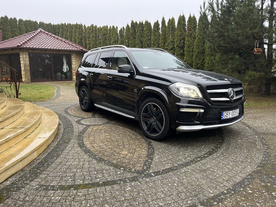 MERCEDES MB GL 63 Amg Designo Masaże Szklany Dach Serwis PL