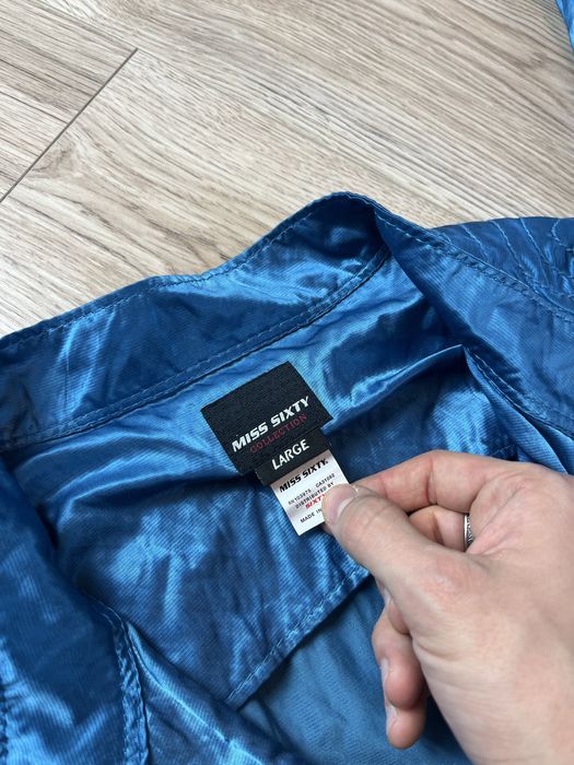 Miss Sixty Vintage 00’s Damska L Kurtka Wiatrówka Light Jacket Y2K Rap
