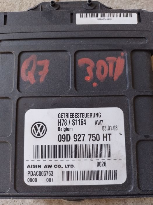 Блок управління АКПП audi q7 09D927750HT