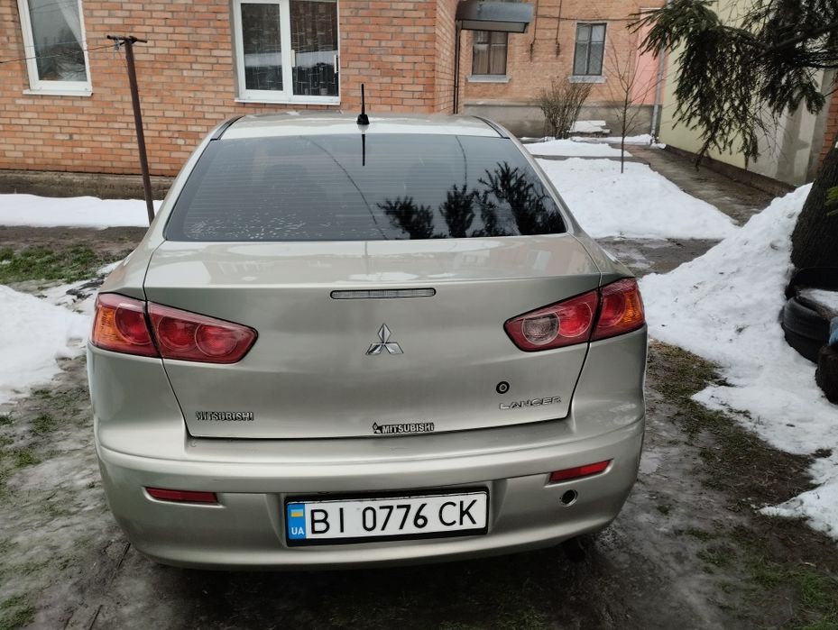 Mitsubishi Lancer X 2007 р.в. 1,5 газ/бензин