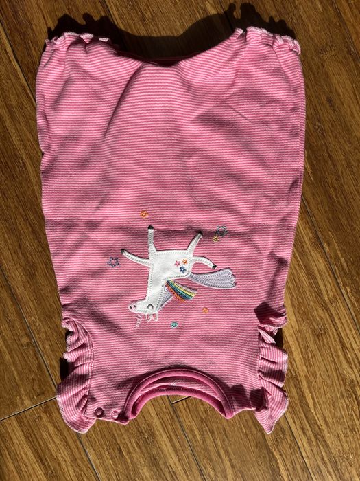 Next rampers kombinezon piżama 62 różowy jednorożec