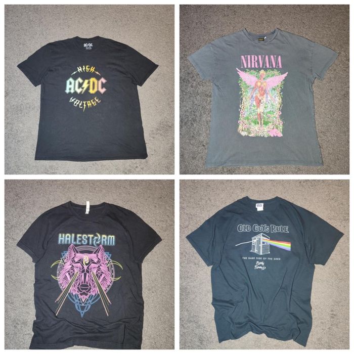Колекція Футболок Рок & Реп Ікон, ціни різні.