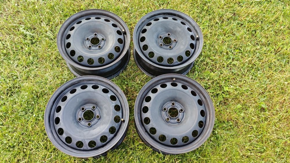 Felgi stalowe 16" 5x100 VW Skoda Seat Audi bdb stan