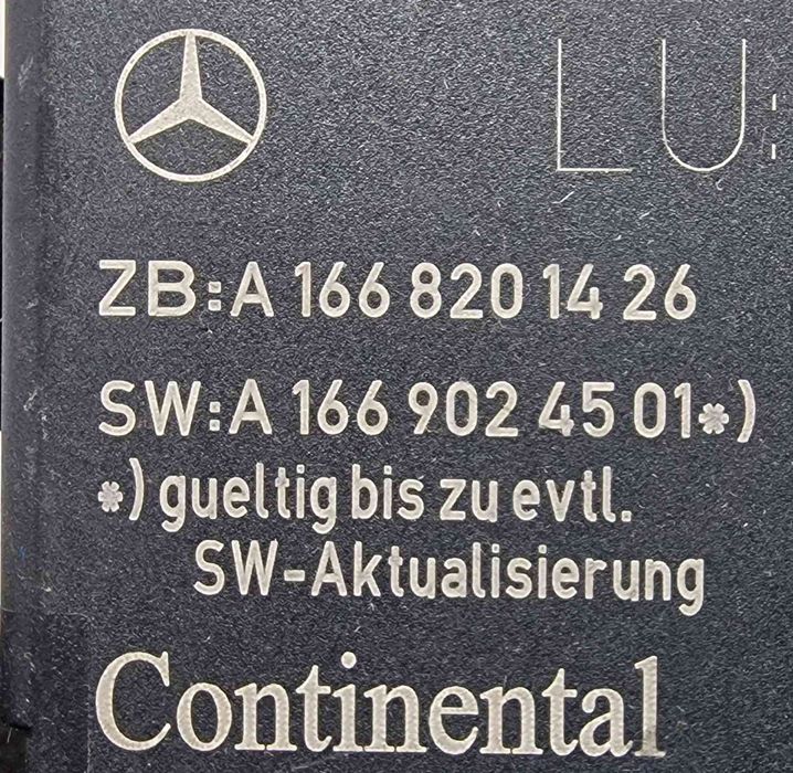Módulo Porta Frente Esquerdo A1668201426 - MERCEDES-BENZ A-CLASS