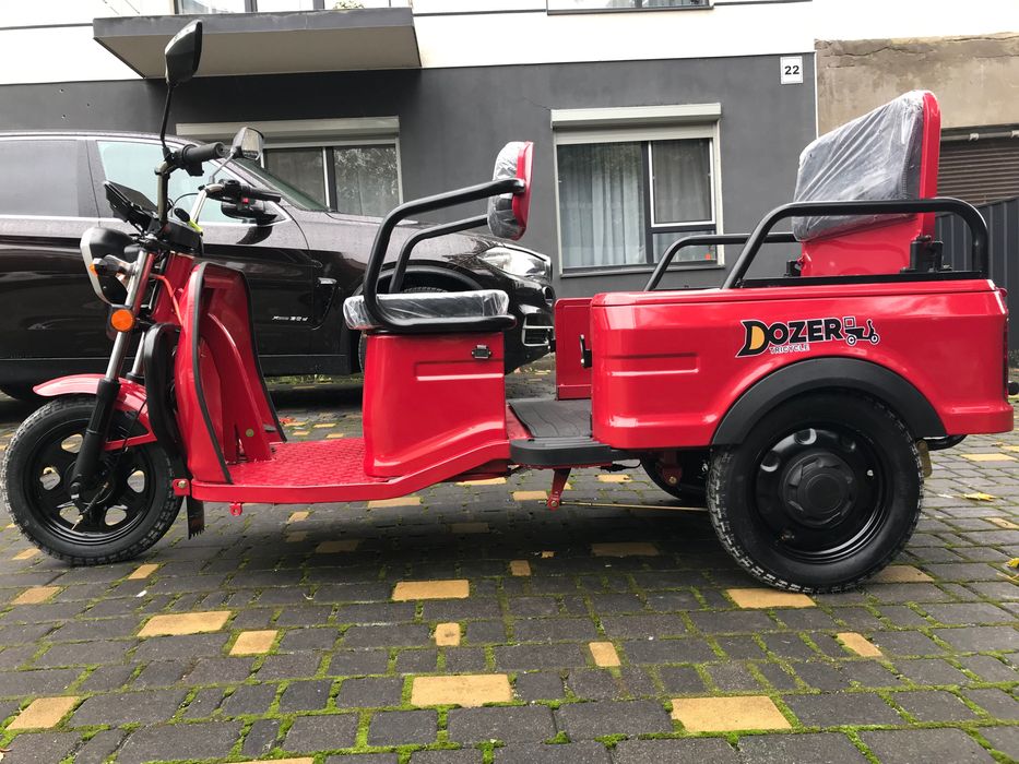 Електро трицикл вантажно пасажирський