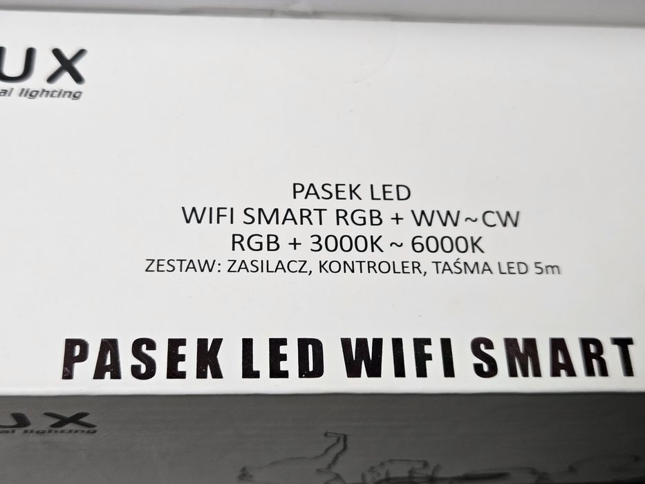 Taśma LED Pollux RGB+WW Wi-Fi (Tuya) Listwa LED - stan bardzo dobry