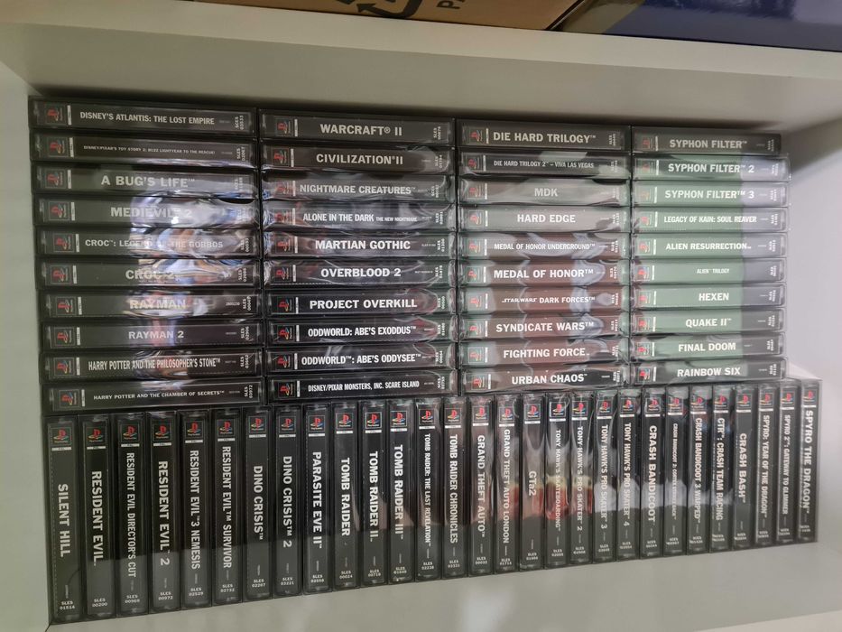 GRY PS1 Silent Hill Resident Evil Tomb Raider Need for speed Tekken