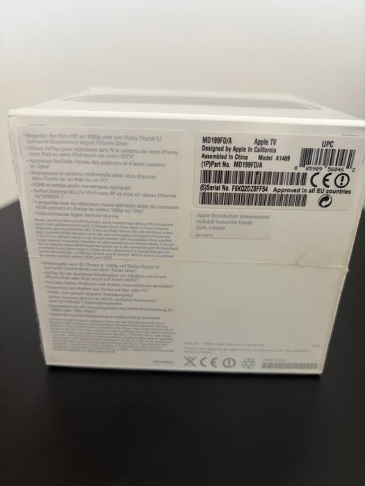 Sprzedam Apple TV 3. generacji, model A1427 / MD199FD/A.