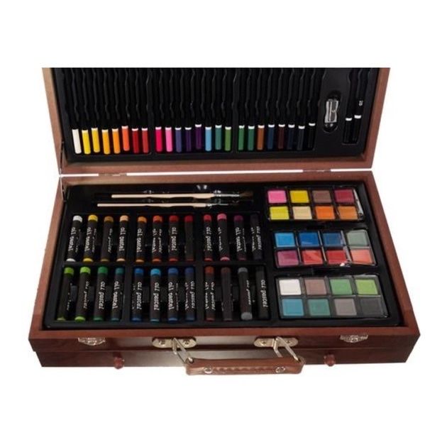 Великий набір для малювання у валізі Maleo 21644 набір з 129 предметів