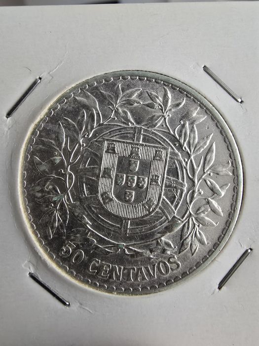 Moeda 50 centavos 1916 BELA