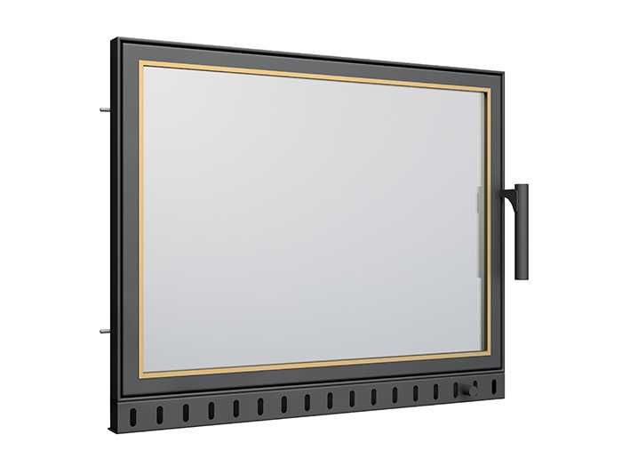 Drzwiczki kominkowe na wymiar do otwartych palenisk model AF3