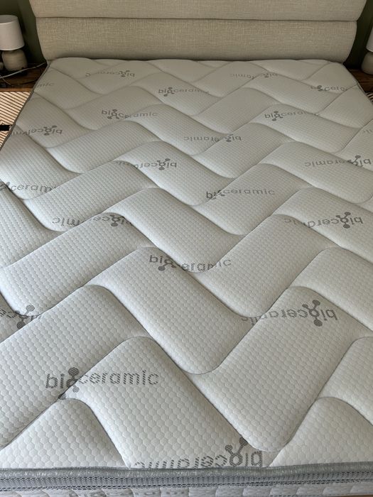 Colchão Lusocolchão BioCeramic 200x160 Molas Ensacadas