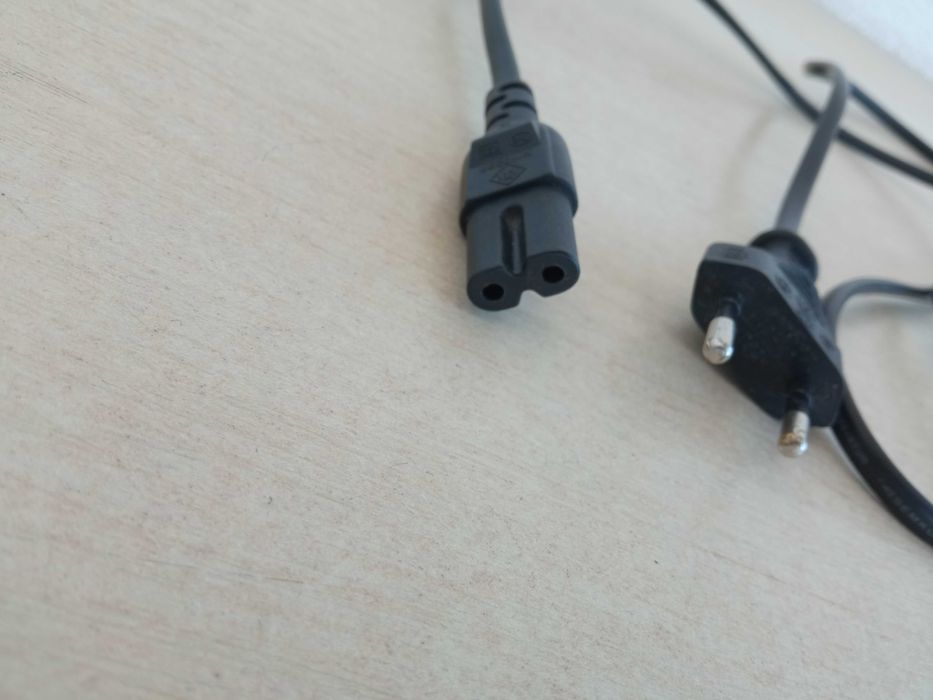 Мережевий кабель живлення 2pin для побутової та іншої техніки