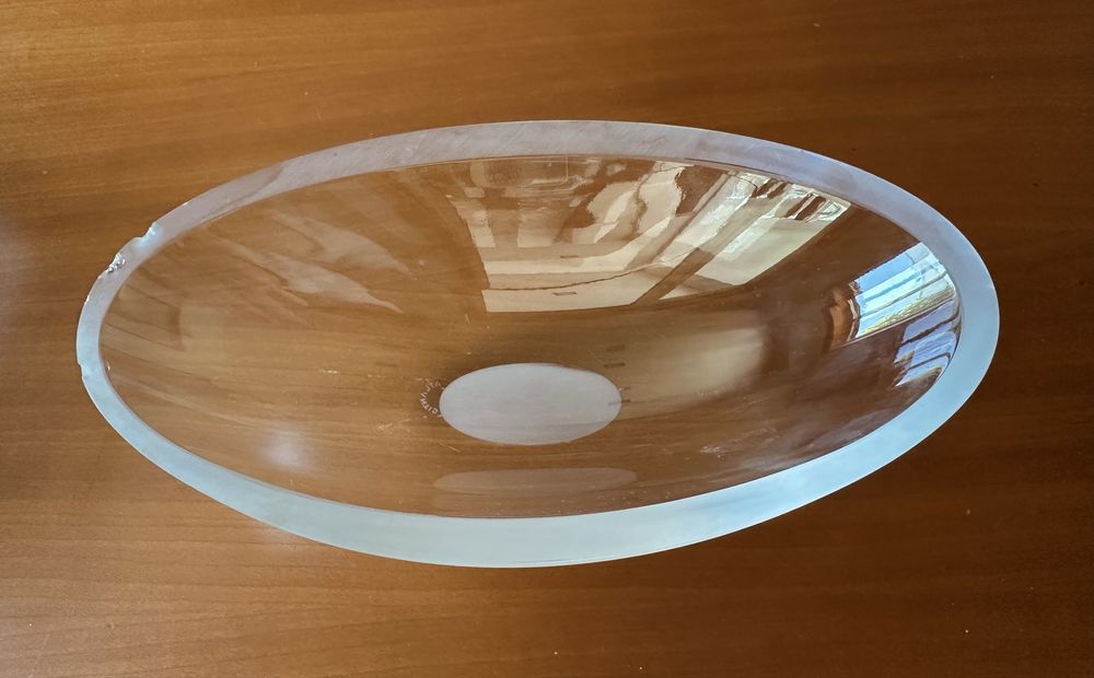Taça oval Atlantis Crystal