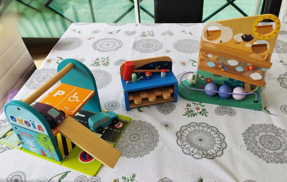 Lote de brinquedos educativos 1-3 anos (fisher price, janot)
