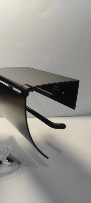 Держатель туалетной бумаги черный