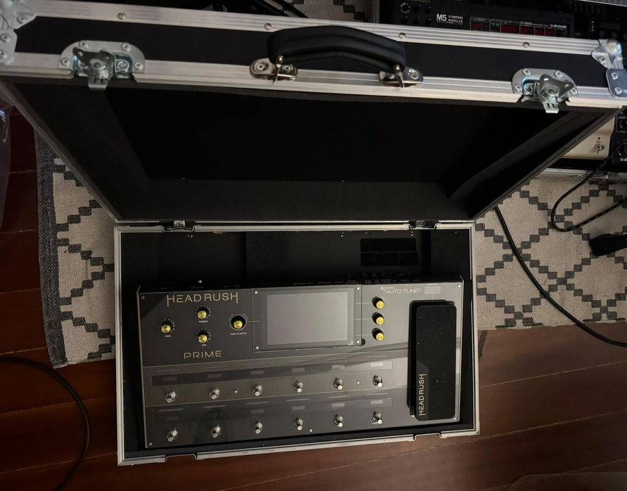 Headrush Prime com Case+Acrílico