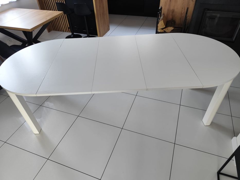 Biały stół rozkładany od 105 / 150 / 195 / do 240