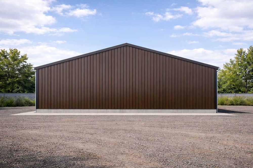 Hala stalowa 15×25×4,5 m | PRODUCENT | Kompleksowa realizacja PL i UE